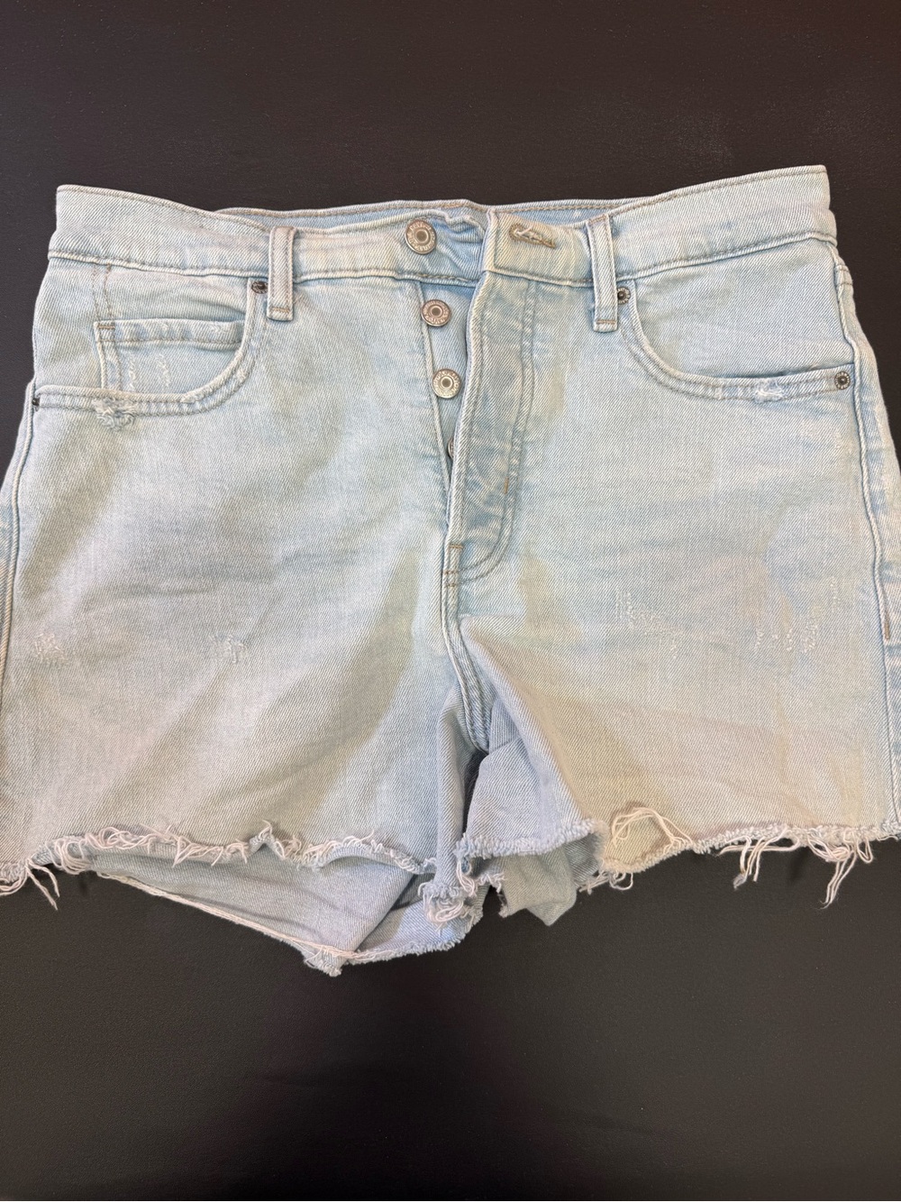Old Navy Light Wash Denim Cutoff Shorts